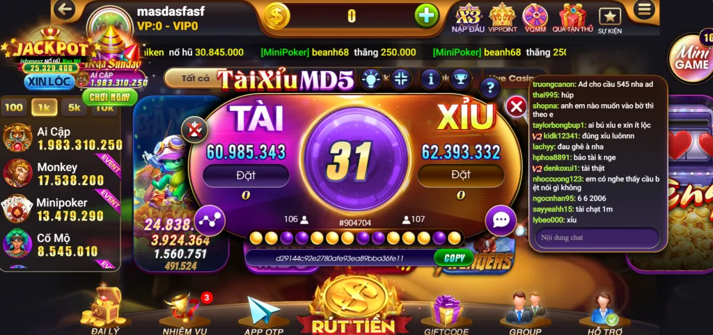tài xỉu md5 đỏ 99