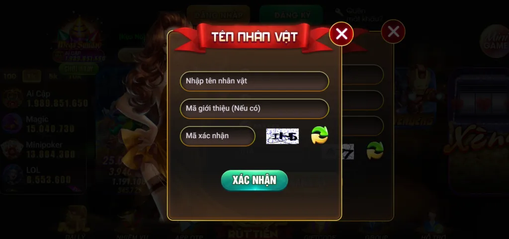 tạo nhân vật đỏ 99